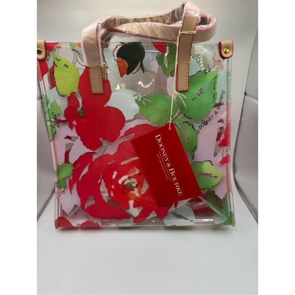 Dooney & Bourke Rose Garden Lunch Tote new with tags RARE - Picture 3 of 4
